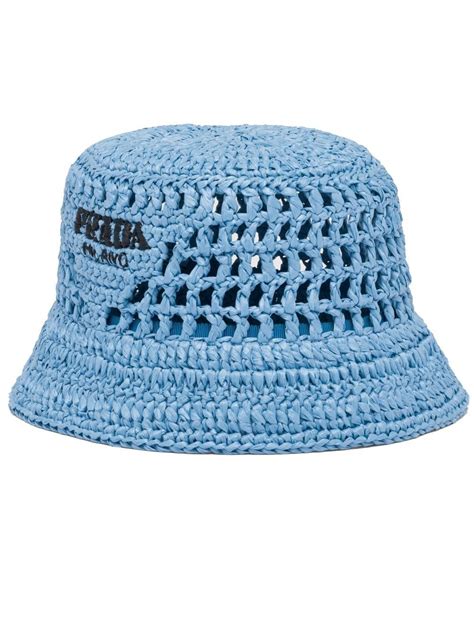 prada bucket hat baby blue|prada bucket hat sizing.